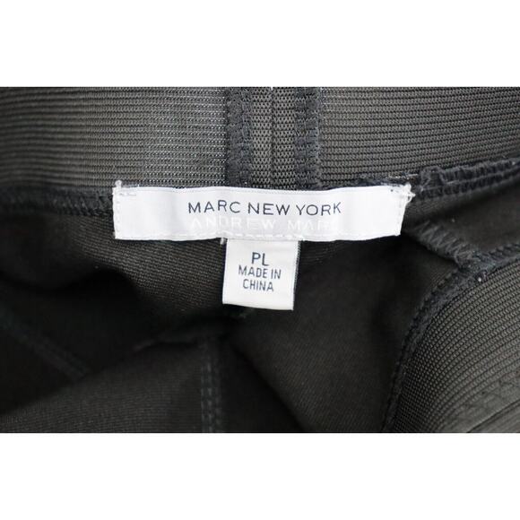 Marc New York Andrew Marc Dark Gray Pull On Stretch Pants Size Large Petite - Picture 5 of 7